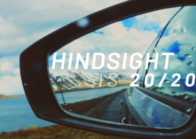 Hindsight is 20/20 – Tiffin