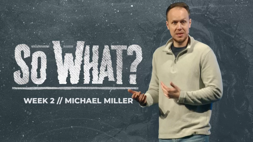 So What? | Week 2 | Tiffin